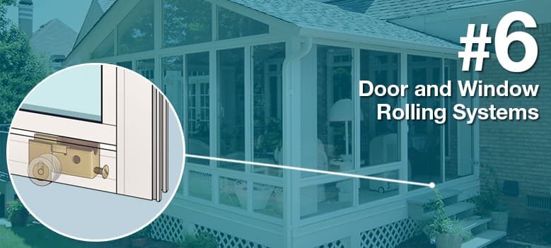 Sunroom Terms - Door and Window Rolling Systems