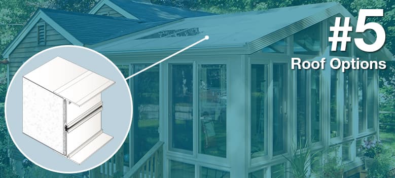 Sunroom Terms - Roofing Options