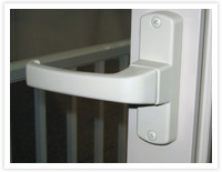 Patio Enclosures Euro-style door handle