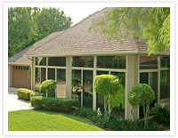Patio Enclosures Sunroom Built Under an Existing Roof