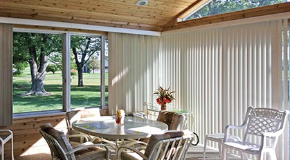 Sunroom Blinds & Shades Pictures