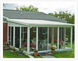 Single-slope roof Sunroom Kit