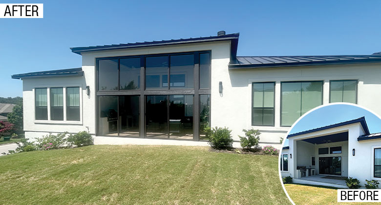 :See how tall wall patio enclosures completely transform your outdoor living space.

