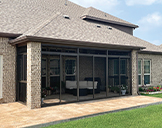 sunroom under existing roof 