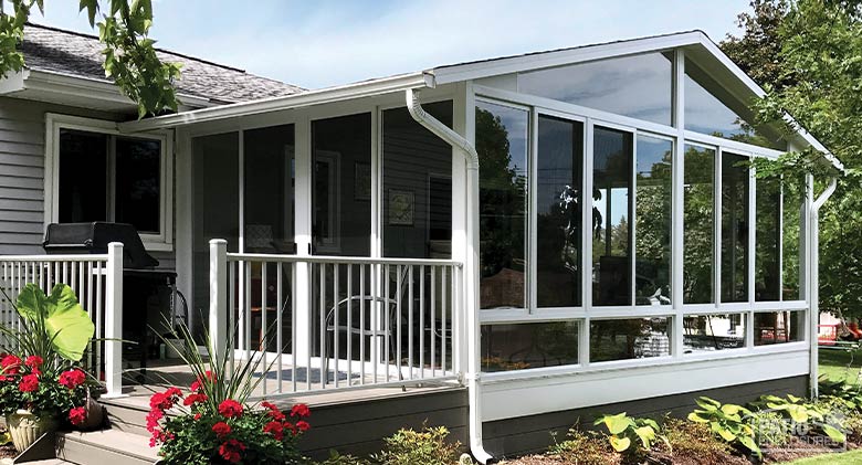 Gable Roof Sunroom