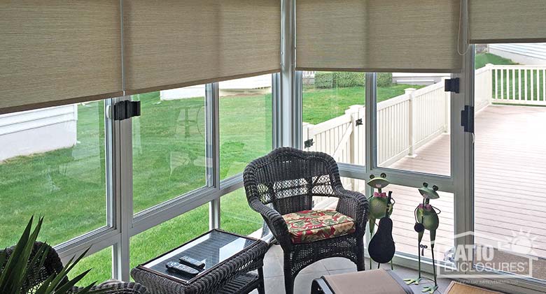 Sunroom Blinds Shades Pictures Patio Enclosures
