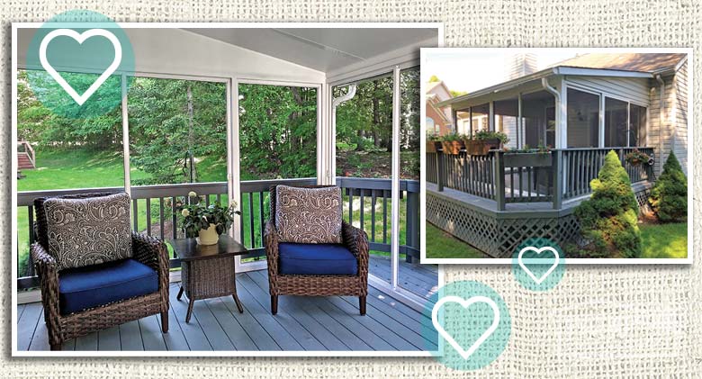 Screen Porch Enclosure — Chagrin Falls, OH