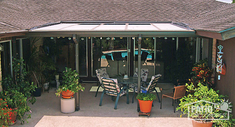Backyard patio cover