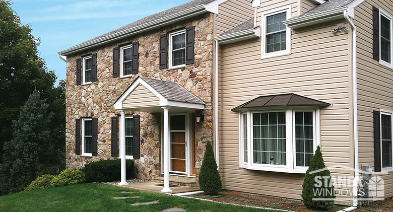 Replacement Windows Doors Photos Patio Enclosures Double Hung And Bay Windows With Colonial Interior Grids