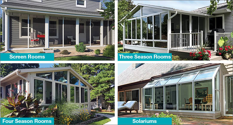 Types of Sunrooms - Patio Enclosures