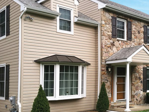 House with Vinyl Siding