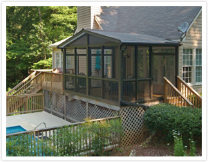 screened in porch