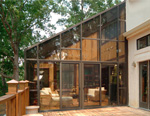 glass solarium