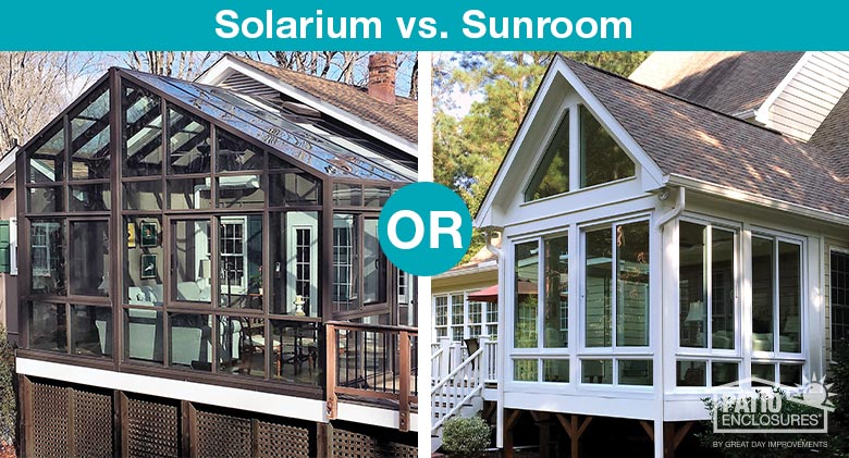 What Is Difference Between Sunroom And Solarium