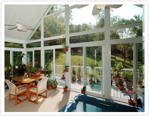 vinyl spa enclosure