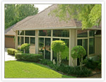 sunroom under existing roof 