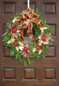 winter door decorations