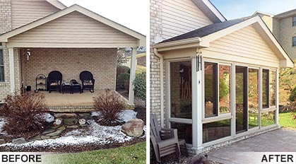 Patio & Porch Conversion Pictures