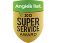 Angie's List 2013 Super Service Award