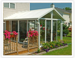 gable roof sunroom kit