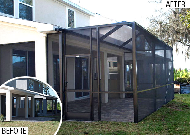 SCREENED PORCHES & LANAIS