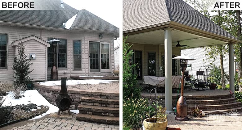 Baltimore Screened-in Porch into a Glass Sunroom Photo 1