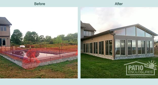 Sunrooms Solariums And Screen Rooms Patio Enclosures Buffalo Buffalo Home Addition January 2017