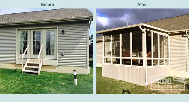Sunrooms Solariums And Screen Rooms Patio Enclosures Buffalo Buffalo Home Addition January 2017