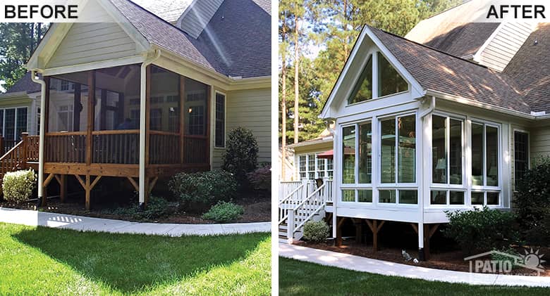 Raleigh Screened-in Porch 1