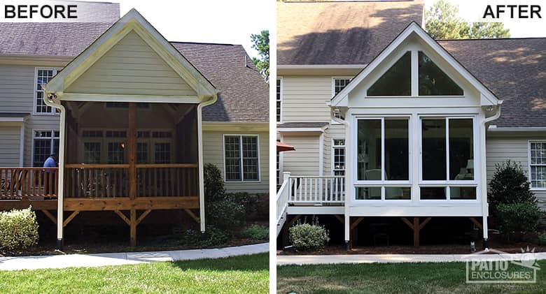 Raleigh Screened-in Porch 2