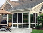 Patio Enclosures Sunroom Built Under an Existing Roof