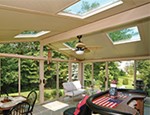 Patio Enclosures Exclusive Glass Roof Panels - Windows for your Sunroom Roof