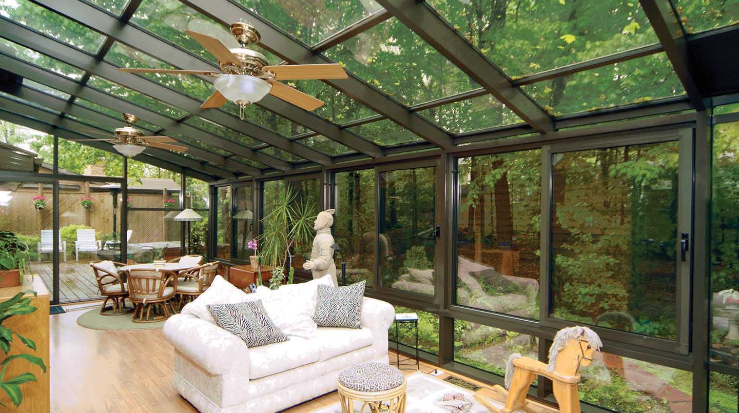 Glass Sunroom