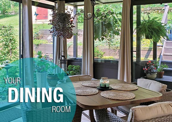 Create your ideal room for dining