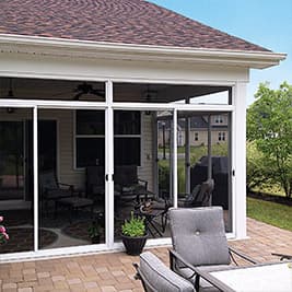 Sunroom Under Existing Roof