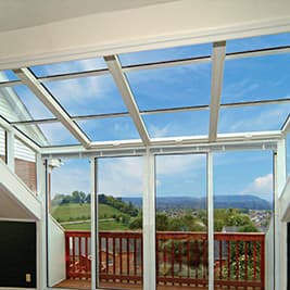 Solarium White Frame