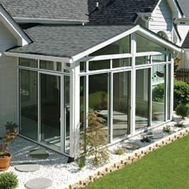 sunroom gable roof