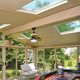 sunroom glass roof panels