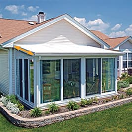 sunroom kit single slope roof