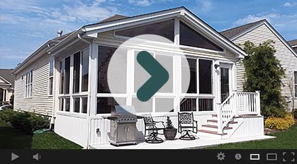 Vinyl Sunroom Photo Gallery Video | Patio Enclosures